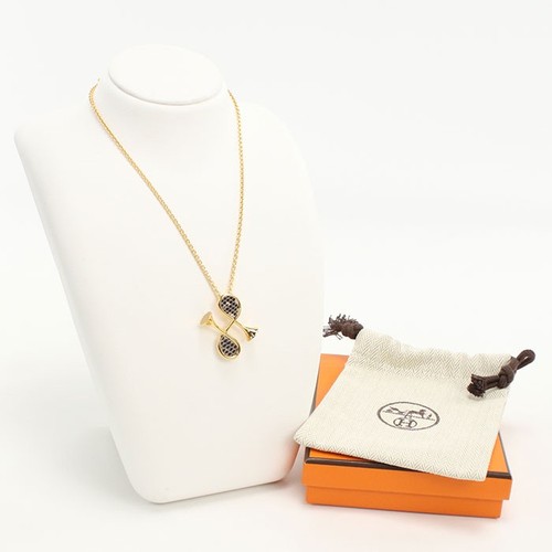 HERMÈS Collana Hermes usata col h donna oro