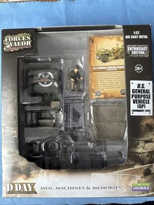 FORCES OF VALOR 1:32 U.S. G.P. Vehicle Normandy, 1944. Enthusiast Edition. M/B. - Picture 1 of 22