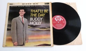 BUDDY HOLLY - THAT'LL BE THE DAY LP VINYL Rare 1961 UK Ace of Hearts Album - Picture 1 of 5
