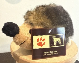 hedgehog plush Stuffed Dog Toy  Squeaks Hedge Hog 7” - Picture 1 of 7