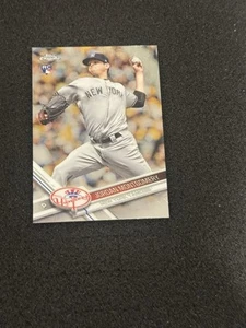 Jordan Montgomery RC 2017 Topps Chrome #24 - New York Yankees - Imagen 1 de 2