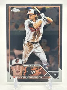 Gunnar Henderson 2023 Topps Chrome Rookie #2 - Picture 1 of 2