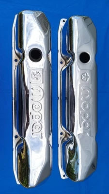 Cubiertas de válvula de bloque grande Mopar Performance de colección 361 383 400 413 426W 440 Foto 1 de 4