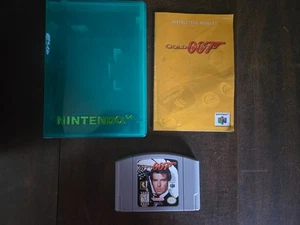 GOLDEN EYE 007 (NINTENDO 64) ¡Probado! ¡Auténtico! con manual y estuche - Imagen 1 de 10