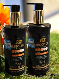 Skin Doctor Gluta Glow Skin Whitening Lotion Body Milk 400ml SPF 30 (ORIGINAL) - Picture 1 of 6
