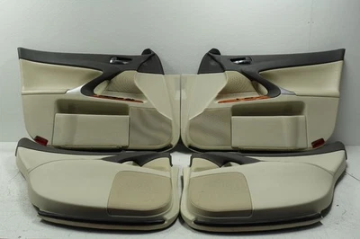2006-2013 OEM Lexus IS250 IS350 LH RH Front and Rear Door Panels ECRU Beige - Image 1 of 4