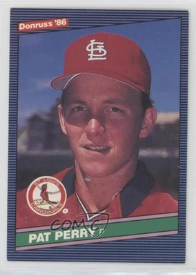 1986 Donruss Pat Perry #596 Rookie RC - Image 1 of 2