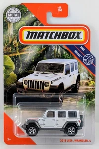 '18 Jeep Wrangler JL / White / Matchbox / 2020 - Picture 1 of 1