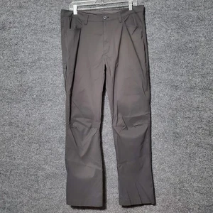 Pantaloni tecnici foderati in pile Eddie Bauer lotto di 2 uomo 36x30 nero grigio escursionismo - Foto 1 di 14