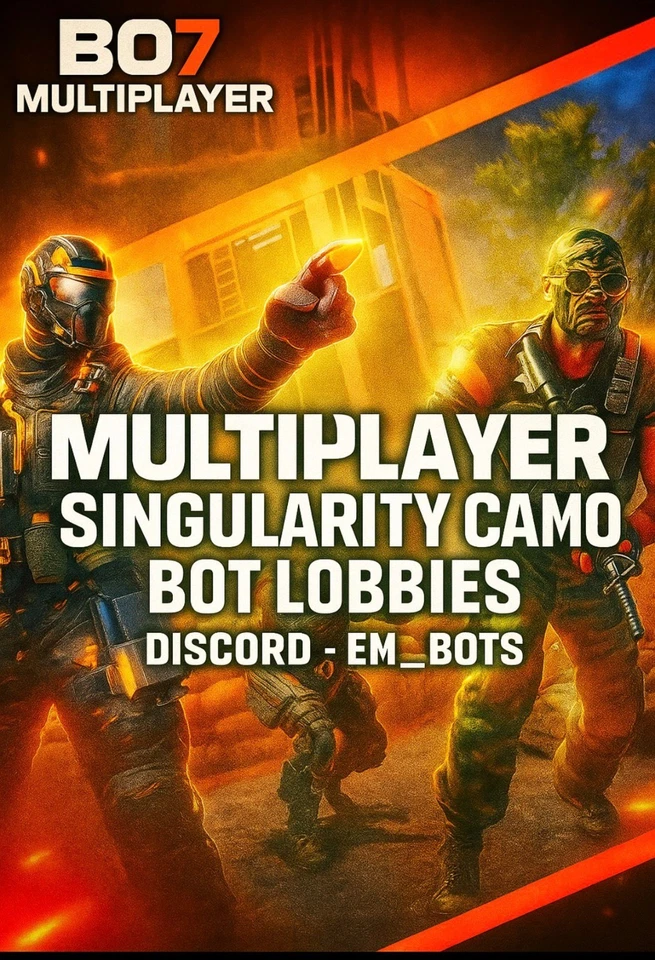 New listingCOD BO7 AFK Bot Lobbies. Fast Xp, Camo Grinding, Headshots, Weapon XP. 24/7!!🔥