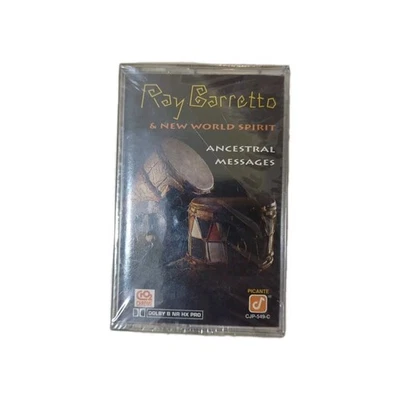 Ray Barretto  – Ancestral Messages - Cassette Tape - New  Sealed NYC Salsa Fania - Image 1 of 4