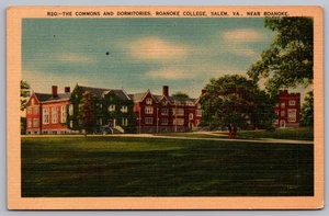 Postal Comunes y Dormitorios Roanoke College Salem Virginia VA  - Imagen 1 de 2