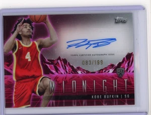 2024 Topps Midnight KOBE BUFKIN Horizon Signatures Rookie Auto /199 #rhs-kb  - Bild 1 von 2