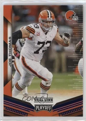 2019 Panini Playoff Goal Line Joe Thomas #41 - Image 1 of 2