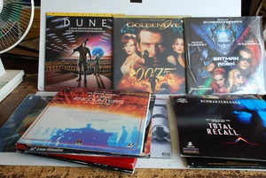 Lot 16 Laserdisc Dune, 007,Schwarzenegger,Ten Commandments,Robin Hood, Star Wars - Picture 1 of 9