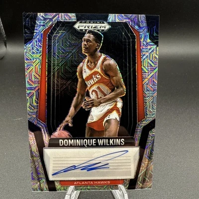 2024 Prizm черный Доминик Уилкинс Mojo призма с автографом 1/25 FOP - Изображение 1 из 4