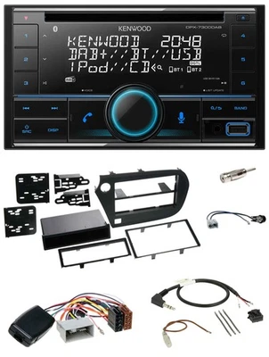 Kenwood CD 2DIN DAB USB Lenkrad Bluetooth Autoradio für Honda Insight ZE2 2009-2 - Bild 1 von 4