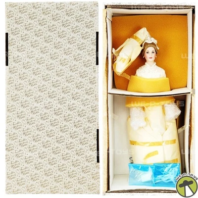 Princesa Grace Kelly Boda 16" Muñeca Porcelana Franklin Heirloom NUEVO Foto 1 de 4