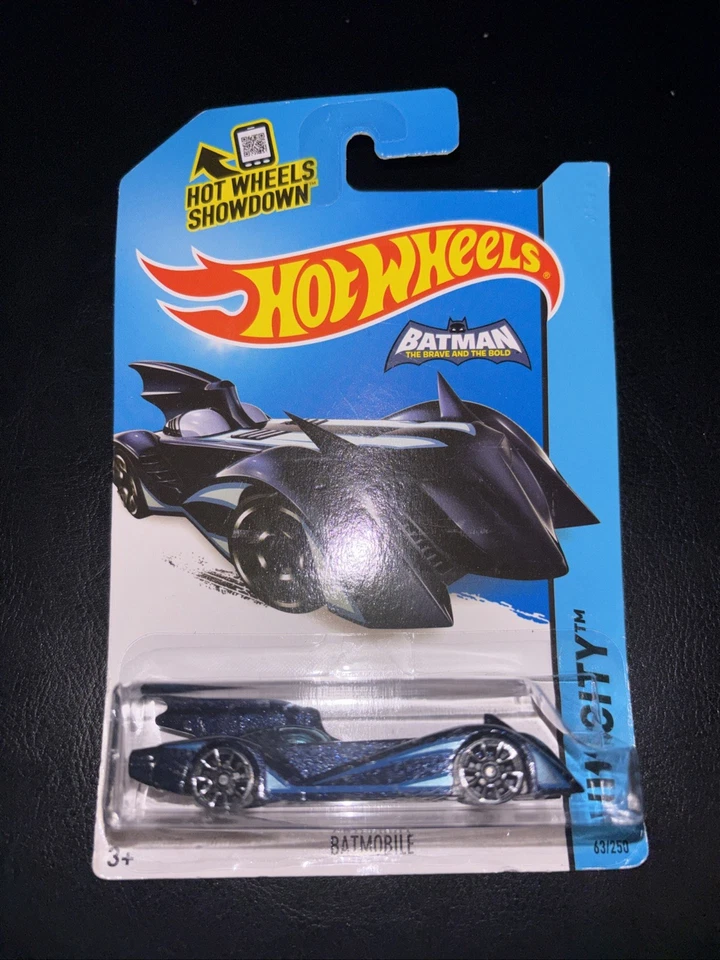2015 Hot Wheels Batman The Brave and the Bold Batmobile  #63 HW City CFK21-09B0C - Image 1 of 1