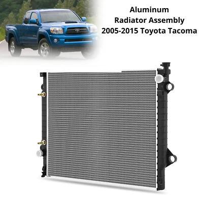 Radiador de aluminio para camioneta Toyota Tacoma 2005-2015 2,7 L L L4 4,0 L V6 2802 Foto 1 de 4