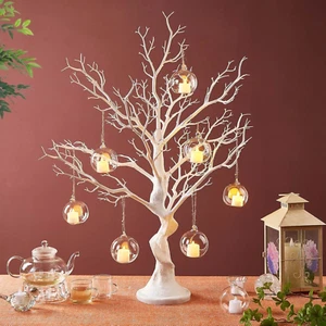 Easter Decorations, 33 Inch White Easter Tree Table Centerpiece for Easter Decor - Picture 1 of 12