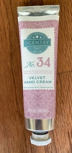 Scentsy No. 34 Velvet Hand Cream Violet Orchid Chantilly 2.0 fl oz - Picture 1 of 2