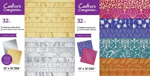Colección de almohadilla de tarjetas espejo de lujo Crafters Companion de 12"" x 12 - Imagen 1 de 28