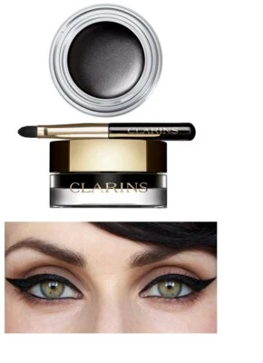 Clarins Gel Delineador de Ojos Impermeable con Cepillo 01 Negro Intenso 0.10 OZ Nuevo en caja Foto 1 de 3