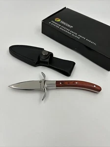 HICOUP Premium Oyster Shucking Dagger Knife with Sheath New in box No Glove NOB - Picture 1 of 7