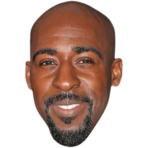 Daniel Francis (Goatee) Celebrity Mask, Flat Card Face, Fancy Dress Mask - Picture 1 of 5