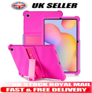 Funda para tableta Samsung Galaxy Tab S6 Lite P610/P615 rosa niños a prueba de golpes stock del Reino Unido - Imagen 1 de 7