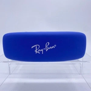 Ray Ban Estuche de Gafas Duras Azul Gafas de Sol Gafas Playa Elegante - Imagen 1 de 5