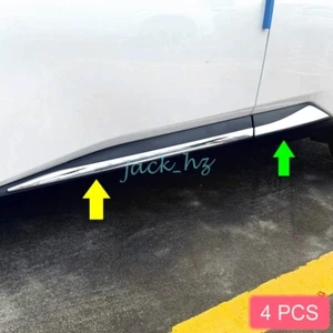 For 2021+ Nissan Rogue X-Trail T33 Chrome Door Body Side Strips Moulding Cover - Picture 1 of 6