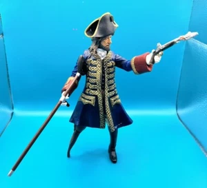 "Jakks Pacific Pirates of the Caribbean Stranger Tides Captain Barbossa 2011 7,5""" - Imagen 1 de 11