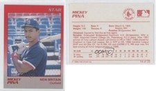 1989 Star New Brittain Red Sox Mickey Pina #14