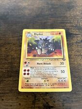 Pokemon Card - Rhydon 45/64 - Non Holo - Jungle Set - 1999