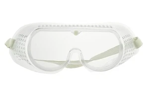 Paquete de 3 Herramientas Búfalo ESG1 Gafas de seguridad sin empañamiento Protector transparente ajustable - Imagen 1 de 6