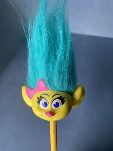 Troll giocattolo Happy Meal McDonald's matita topper testa smidge - Foto 1 di 8
