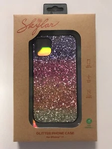 FUNDA DE TELÉFONO SKYLAR IPHONE 11 BRILLANTE (Ultra Delgada y a presión) - ¡NUEVA Y ENVÍO GRATUITO! - Imagen 1 de 2