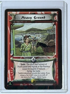 Heavy Ground - The Hidden Emperor Dark Journey L5R CCG Legend of the Five Rings - Picture 1 of 2