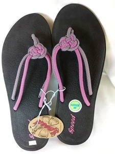 Flip Flop Slip On Women's Summer Open toe Sandals Back Size US 11 New - Picture 1 of 7