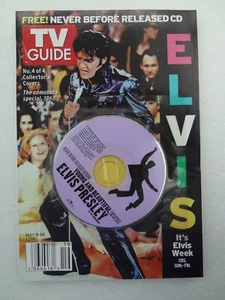 Elvis Presley TV Guide Cover with Sealed Collector's CD - May 8-14, 2005 - Picture 1 of 2