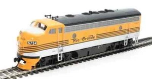 WALTHERS 910-19974 HO EMD F7 A RIO GRANDE DCC & SOUND D&RGW #5734 - Picture 1 of 4