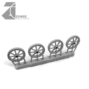 Zinge Industries - ruedas - rueda de madera de 25 mm X 4 S-WHE14 - Imagen 1 de 1
