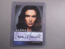 2013 Syfy Alphas Season 1 Laura Mennell As Nina Theroux Autograph Auto Card A4