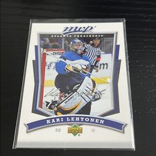 Kari Lehtonen 2007-08 Upper Deck MVP #281 Atlanta Thrashers
