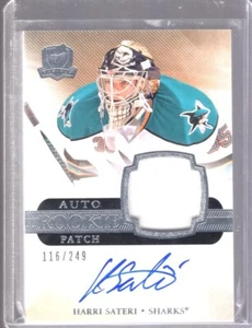 2011-12 The Cup Rookie Autographs Patch #135 Harri Sateri 116/249 - Picture 1 of 2