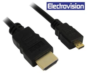 Electrovision Micro HDMI auf HDMI 1.4 (Kabellänge (m) 2) - Bild 1 von 2
