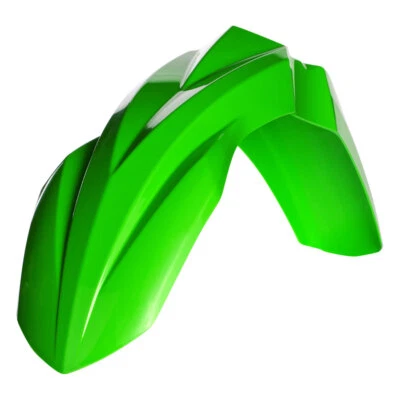 Acerbis Front Fender Green For Kawasaki KX250 2019-2026 — 第 1/2 张图片