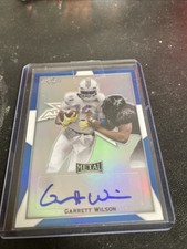 2019 Garrett Wilson Leaf All-American Bowl Auto RC Ser#3/8 SSP!